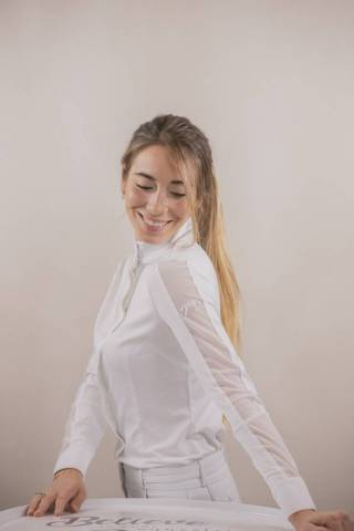 Polo de concours Las Honey manches longues - PENELOPE COLLECTION