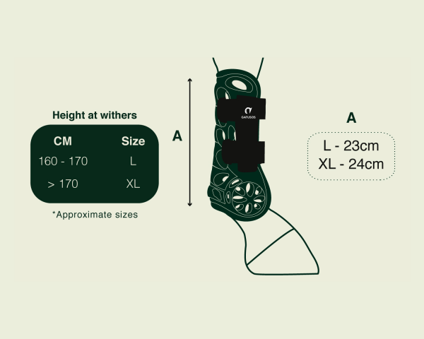 Guêtres antérieurs Gatusos Air