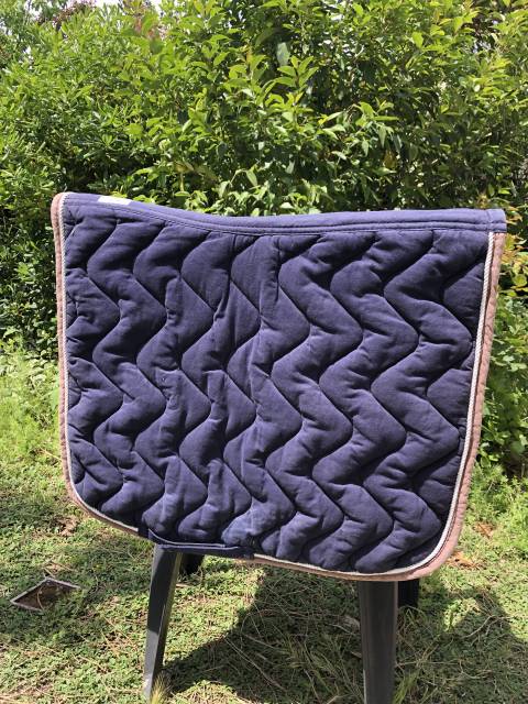 Tapis dressage bleu marine 