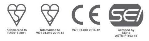 Casque microsuède SP8 PLUS noir Charles Owen