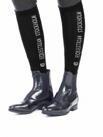 Chaussettes d'équitation Bamboo Blend Black edition - Equestrian Stockholm