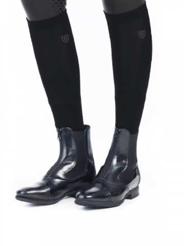 Chaussettes d'équitation Bamboo Blend Noir - Equestrian Stockholm