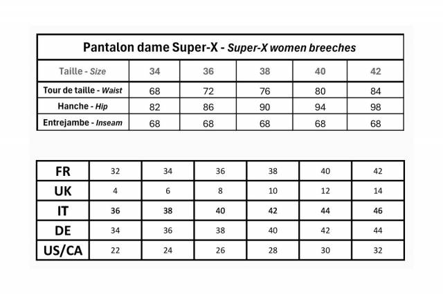 Pantalon d'équitation dame - Super X - Jump'in