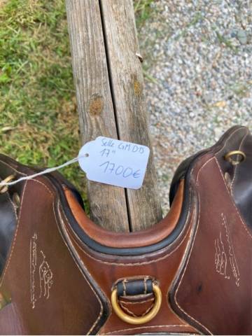 SELLE GASTON MERCIER 17 pouces