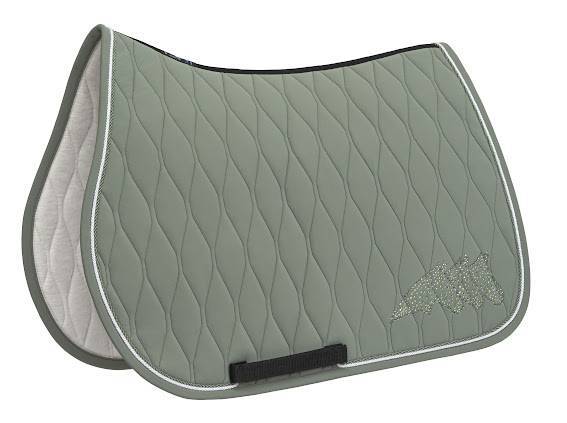 Tapis de selle avec logo strass - EQUILINE