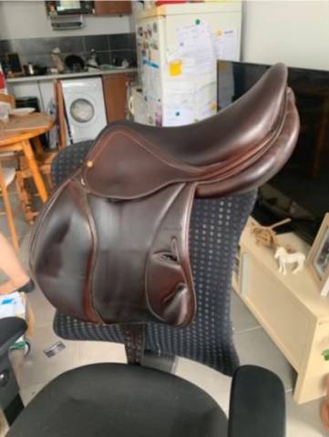 Selle Darroze Obstacle Monoquartier Cuir