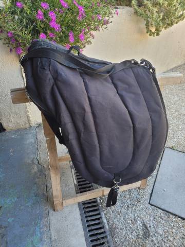 Selle Legacy mixte marron en cuir 17.5