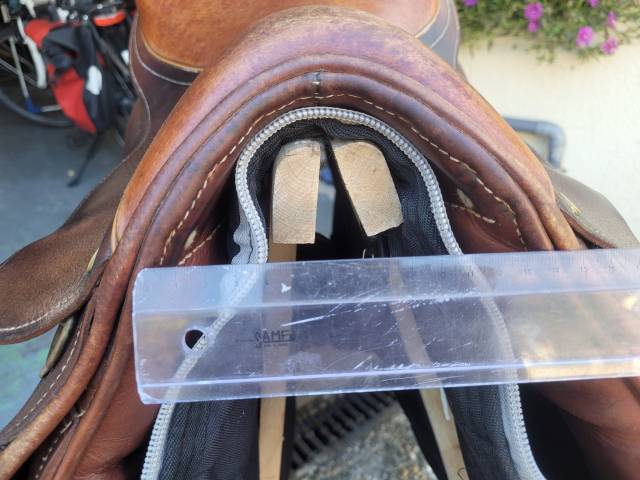 Selle Legacy mixte marron en cuir 17.5