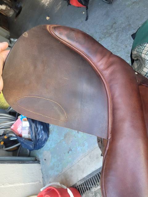 Selle Legacy mixte marron en cuir 17.5