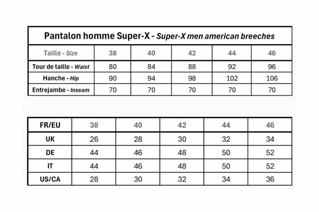 Pantalon d'équitation homme - Super X - Jump'in