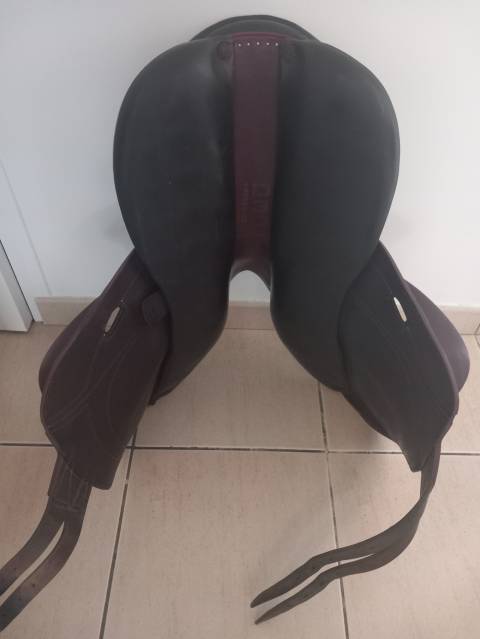 SELLE DEVOUCOUX CHIBERTA LAB TAILLE 18 MONOQUARTIER  