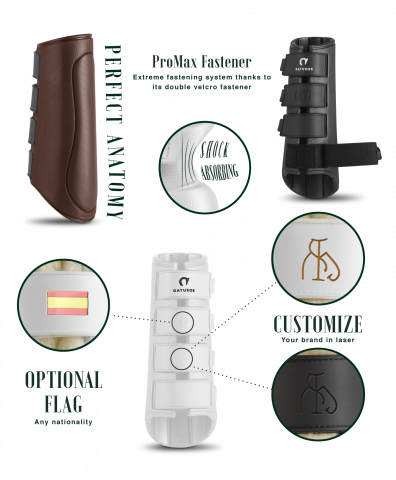 Guêtres postérieurs Royal Gatusos