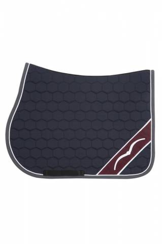 Tapis de selle jumping Wish - Animo - Coton et rembourrage technique