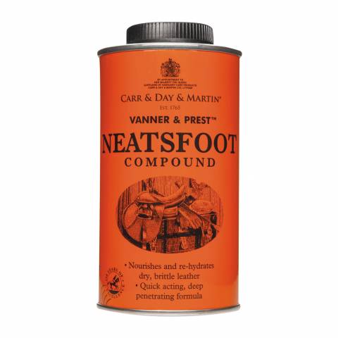 Vanner & prest neatsfoot compound 500 ml - Carr and day - Hydratant cuir