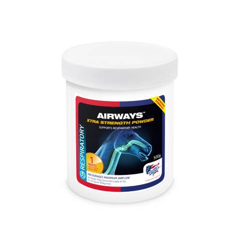 Poudre Airways Xtra Strength - Equine America - 500 gr