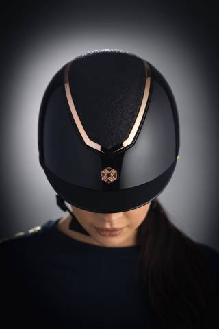 Casque Kylo EQx Brillant / Or Rose avec MIPS