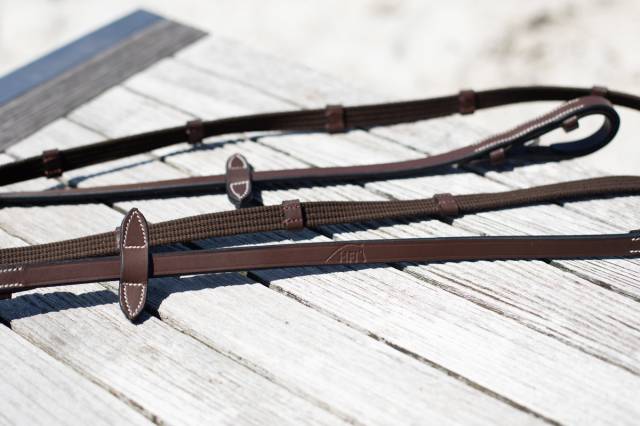 R&ecirc;nes en toile - HFI - Coton souple avec boucles en laiton