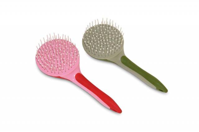 Brosse queue / crinière - HFI - manche antidérapant