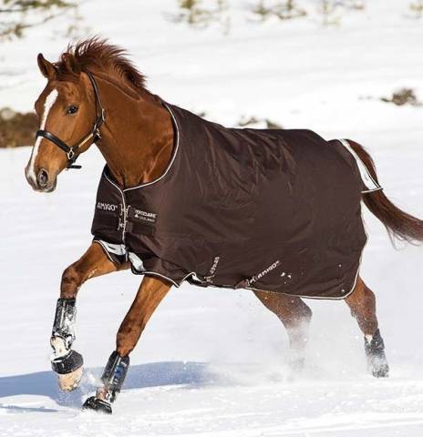 Couverture ext&eacute;rieur Amigo Bravo 12 Moyen 250g - Horseware - 1200D imperm&eacute;able