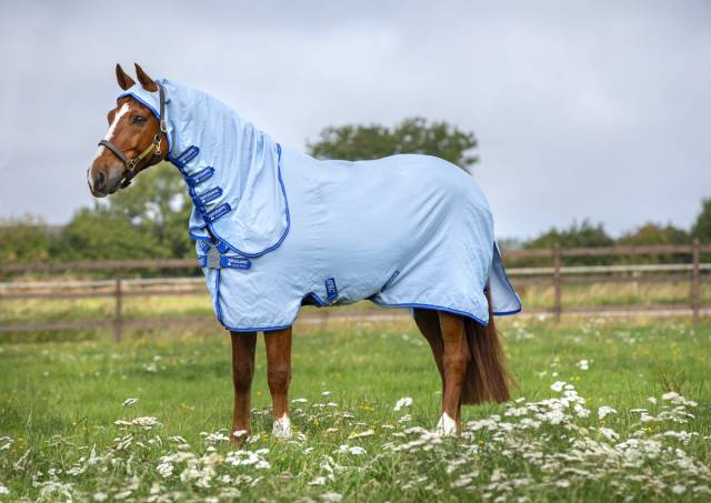 Couverture anti-insectes Amigo Ripstop Hoody - Horseware - R&eacute;sistante et respira