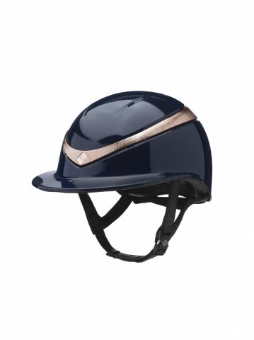 Casque Halo Luxe Visière Large Brillant Charles Owen
