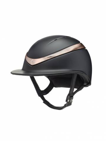 Casque Halo Luxe Visière Large Brillant Charles Owen