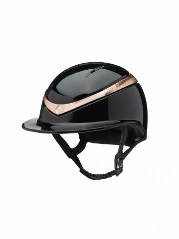 Casque Halo Luxe Visière Large Brillant Charles Owen