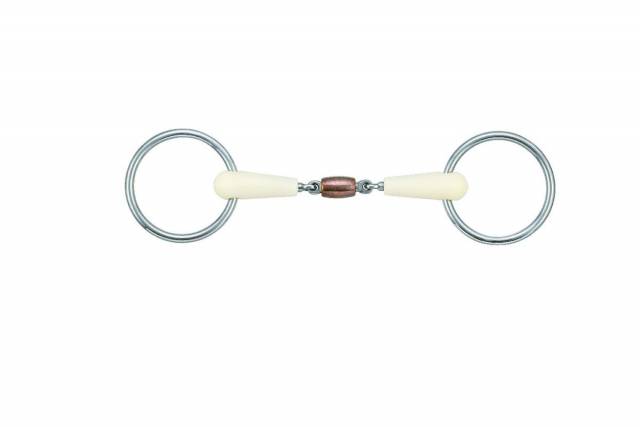 Mors double brisure Happy Mouth loose ring - cuivre 