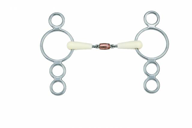 Mors double brisure 4 anneaux - Happy Mouth