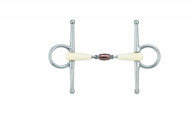 Mors double brisure Happy Mouth à aiguille