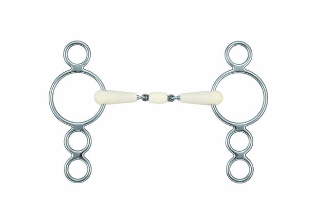 Mors double brisure 4 anneaux - Happy Mouth