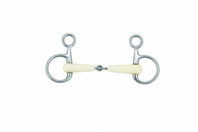 Mors baucher simple brisure - Happy Mouth - inox, résine