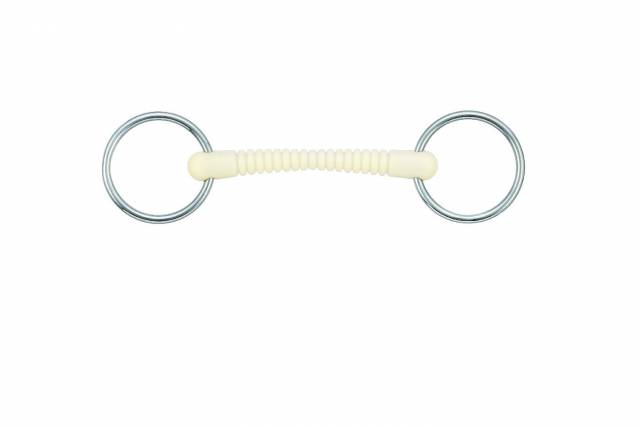 Mors droit ribbed loose ring - Happy Mouth