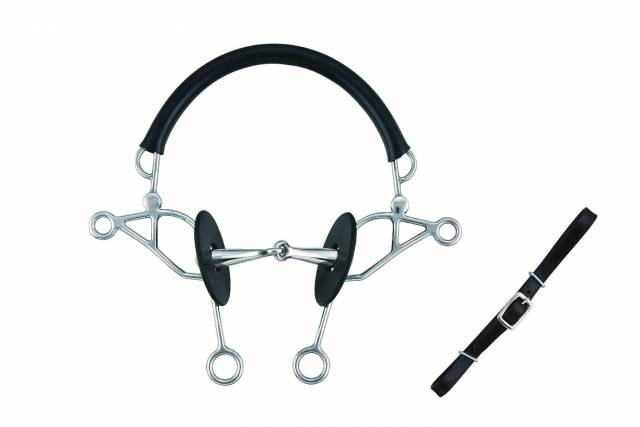 Mors tandem simple brisure tout acier - Happy mouth - acier inoxydable
