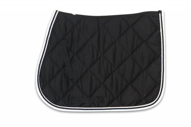 Tapis de selle - HFI - Coton avec doublure nid d'abeilles