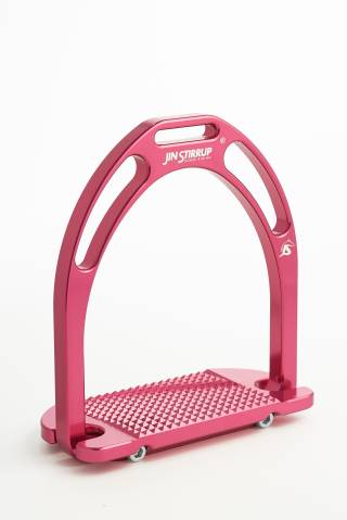 Etriers en alumium brillant Jin Stirrup