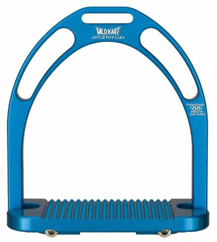 Etriers en alumium brillant Jin Stirrup