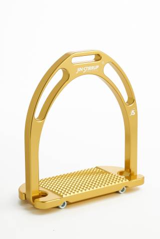 Etriers en alumium brillant Jin Stirrup