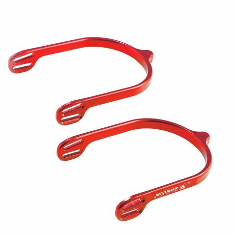 Eperons courts en aluminium Jin Stirrup