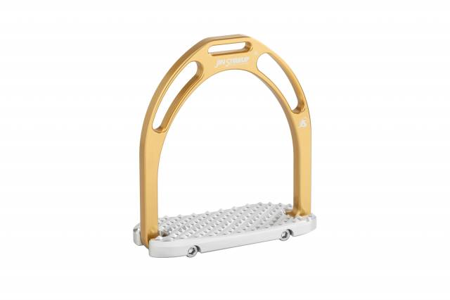Etriers Anatomique en aluminium Brillant Jin Stirrup
