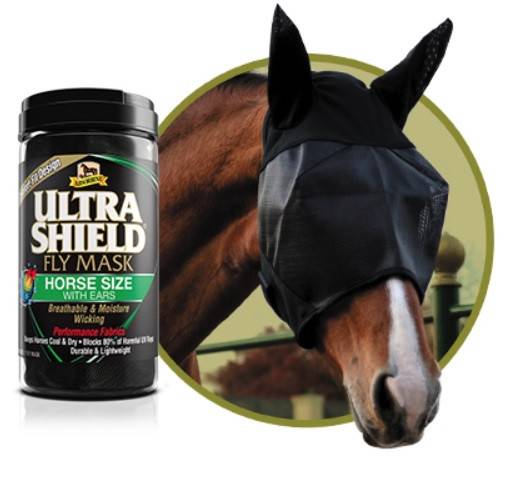 Masque anti-mouches avec oreilles - Absorbine - Léger et respirant