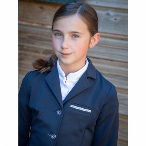 Veste de comp&eacute;tition Junior marine Fille Charlie - Jump'in