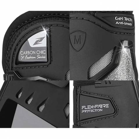 Gu&ecirc;tres Zandona Carbon Chic Noir