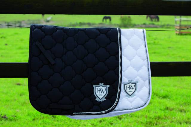 Tapis de selle dressage Rambo diamante - Horseware - polycoton