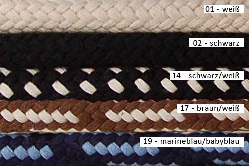 R&ecirc;nes en coton ferm&eacute;es 10mm BROCKAMP - longueur 3m