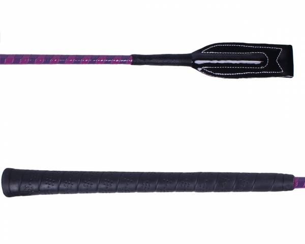 Cravache jumping whip Eldorado - QHP - Imitation cuir