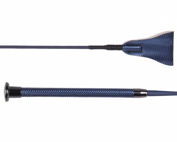 Cravache jumping whip spiral - QHP - 65 cm avec poignée spirale