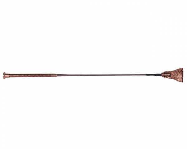 Cravache jumping whip spiral - QHP - 65 cm avec poignée spirale