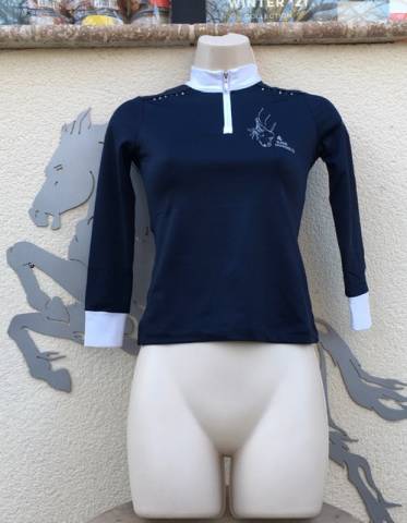 Polo concours enfant marine Suri BR