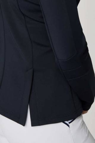 Veste de concours noire liseré blanc Horze